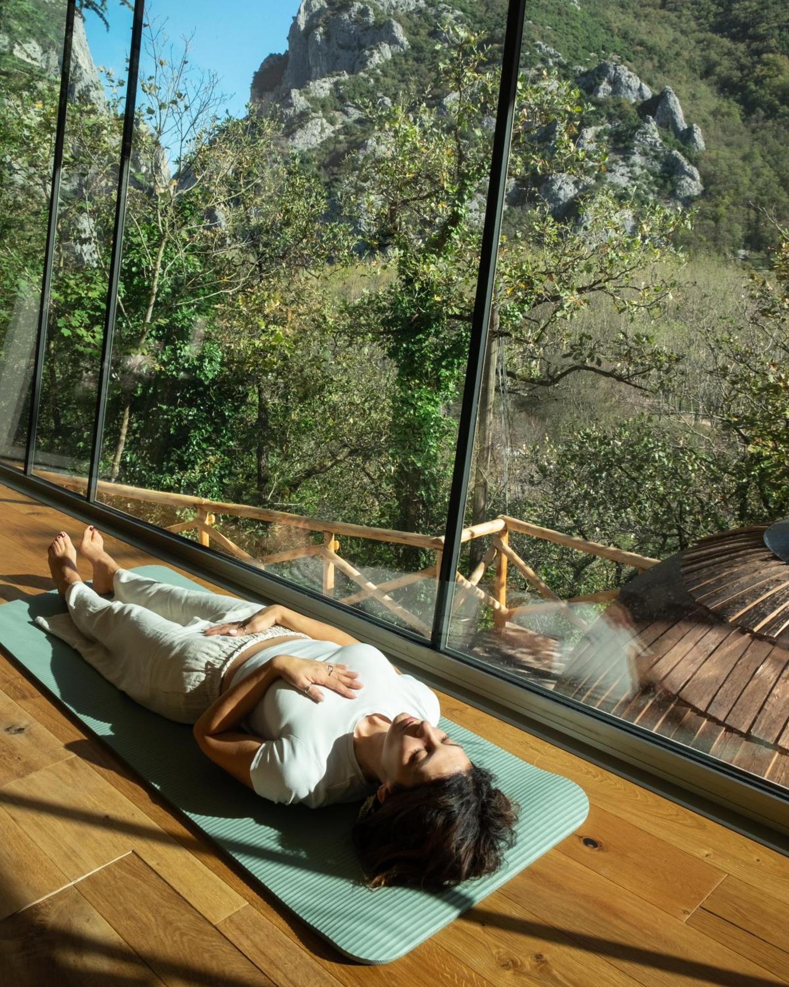 La Forestale Luxury Ecolodge Piano Terra- Appt Acqualagna Luaran gambar