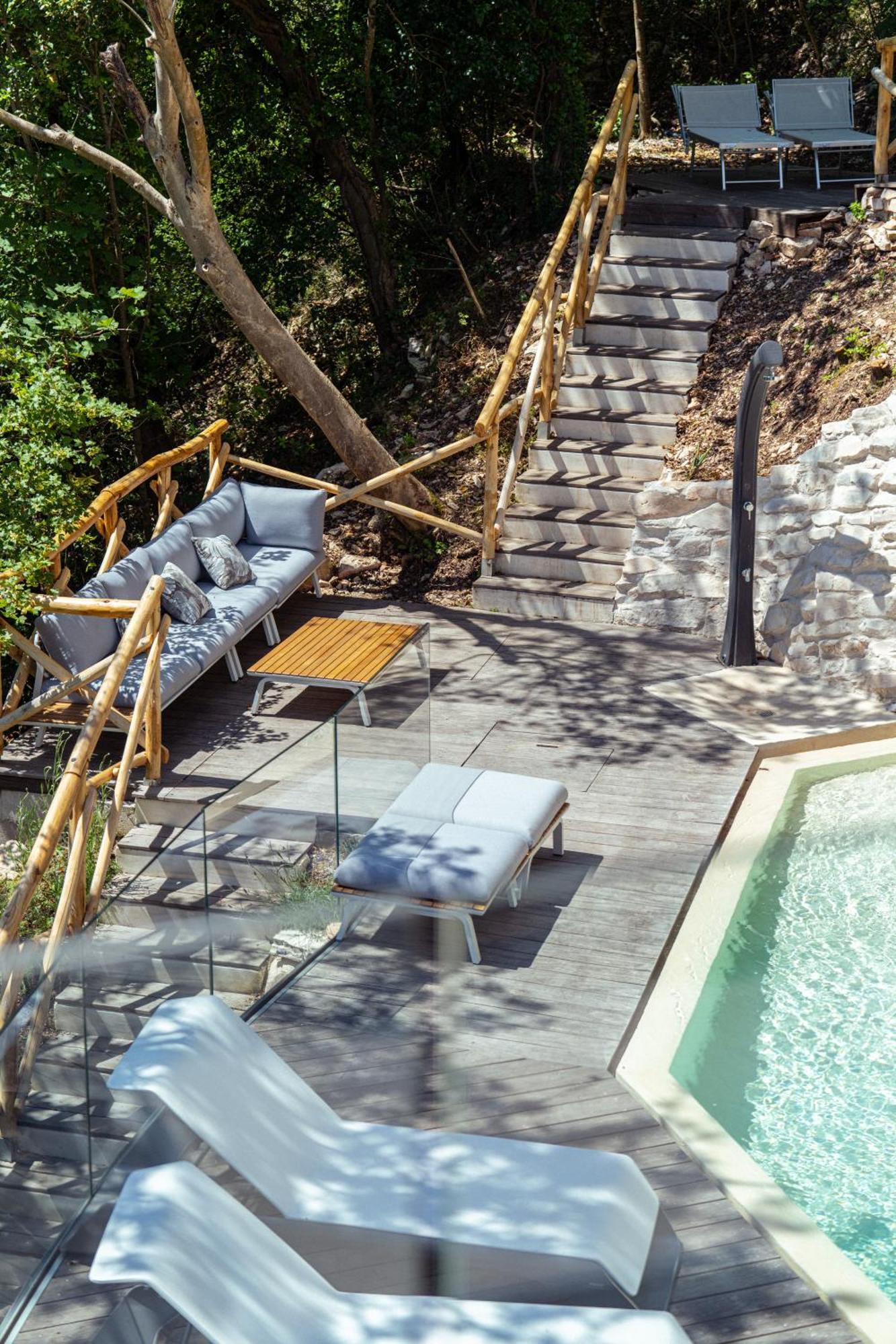 La Forestale Luxury Ecolodge Piano Terra- Appt Acqualagna Luaran gambar